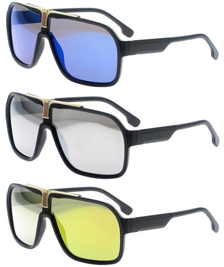 Dachuan Optical DSP424012 China Supplier Stylish Oversized PC Sunglasses Óculos De Sol with Big Frame